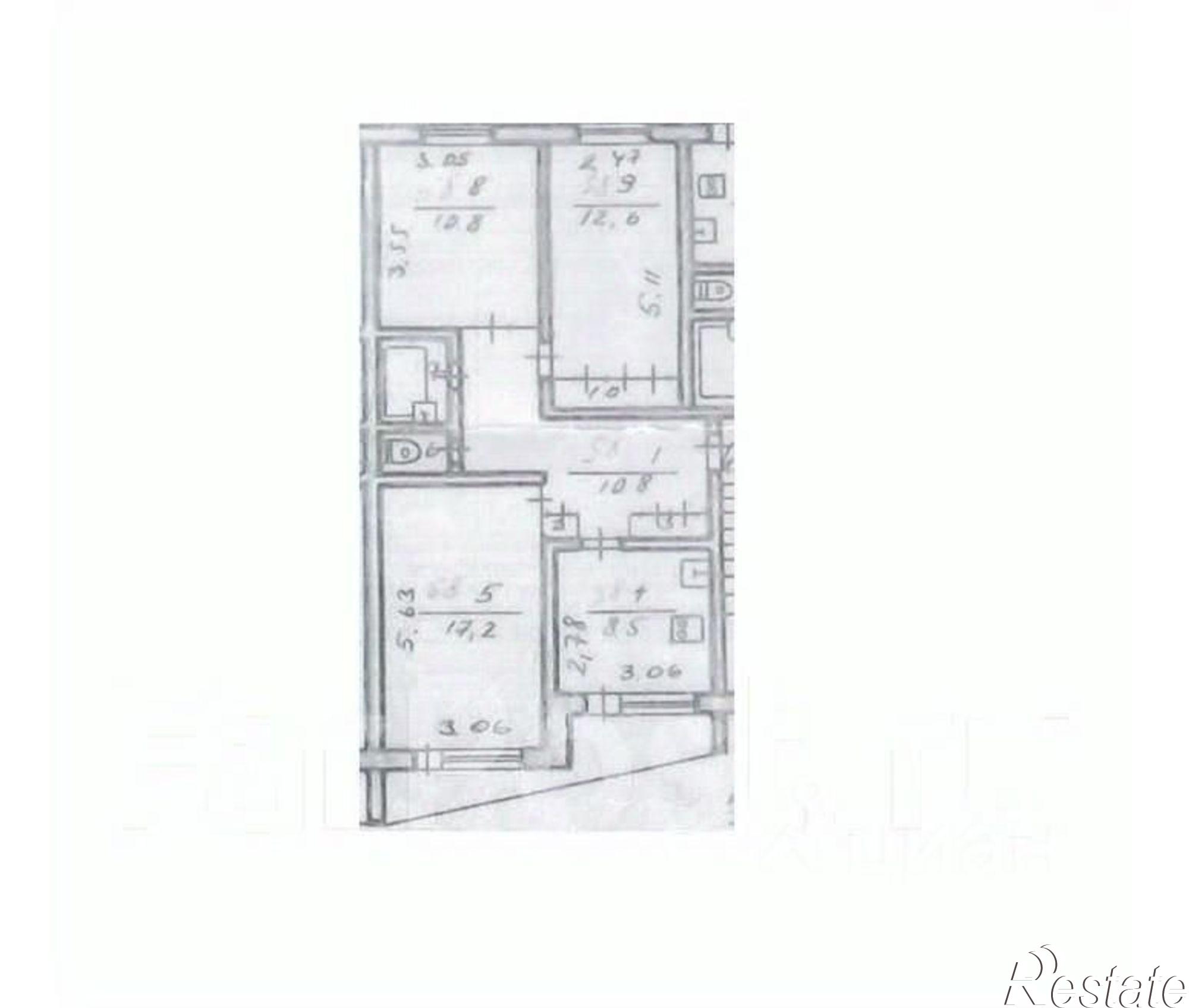 Купить квартиру за 3 600 000 рублей на улица Мира, 3