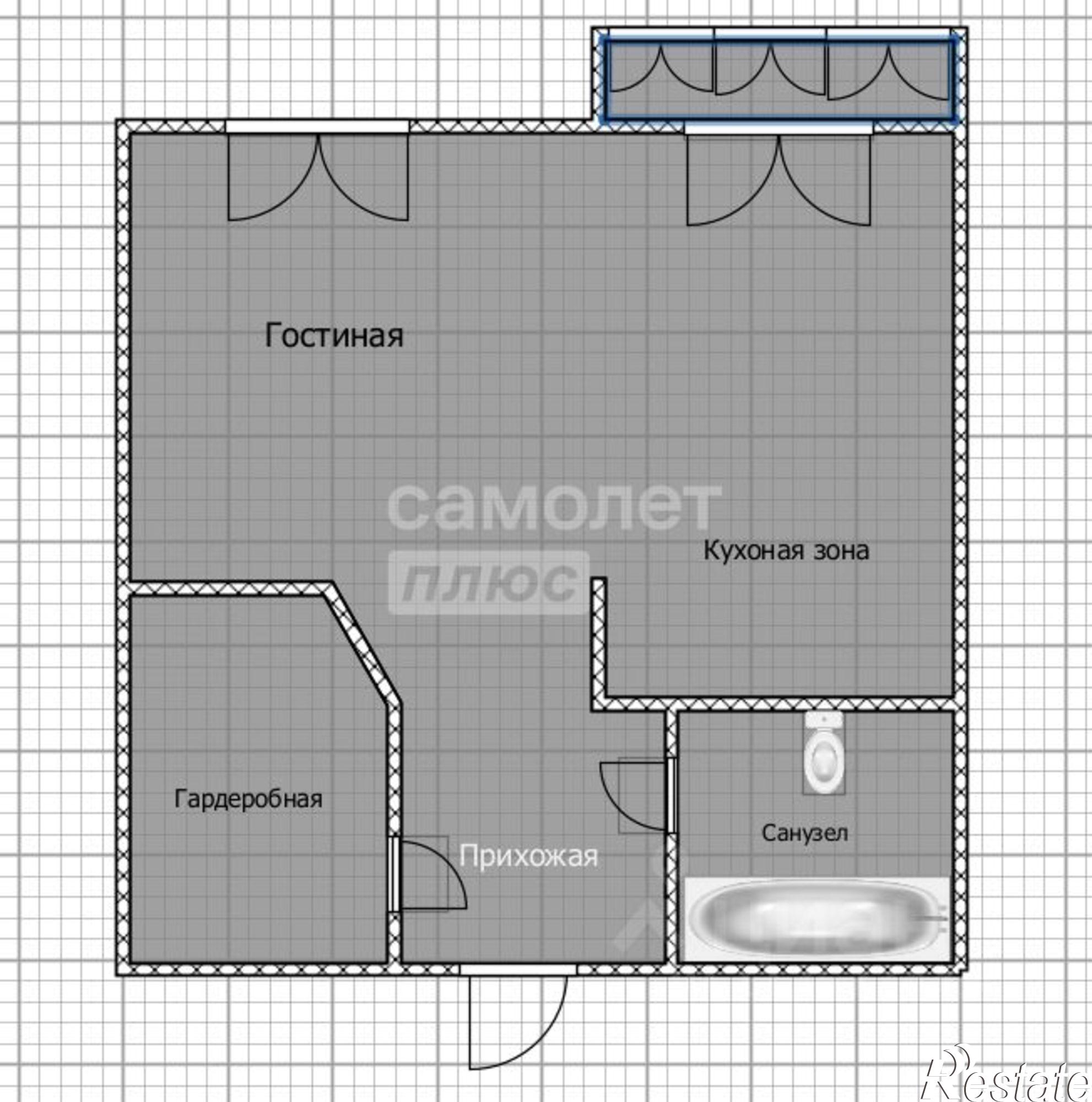 Купить квартиру за 10 170 000 рублей на Владивосток г., Советский, Кирова ул.