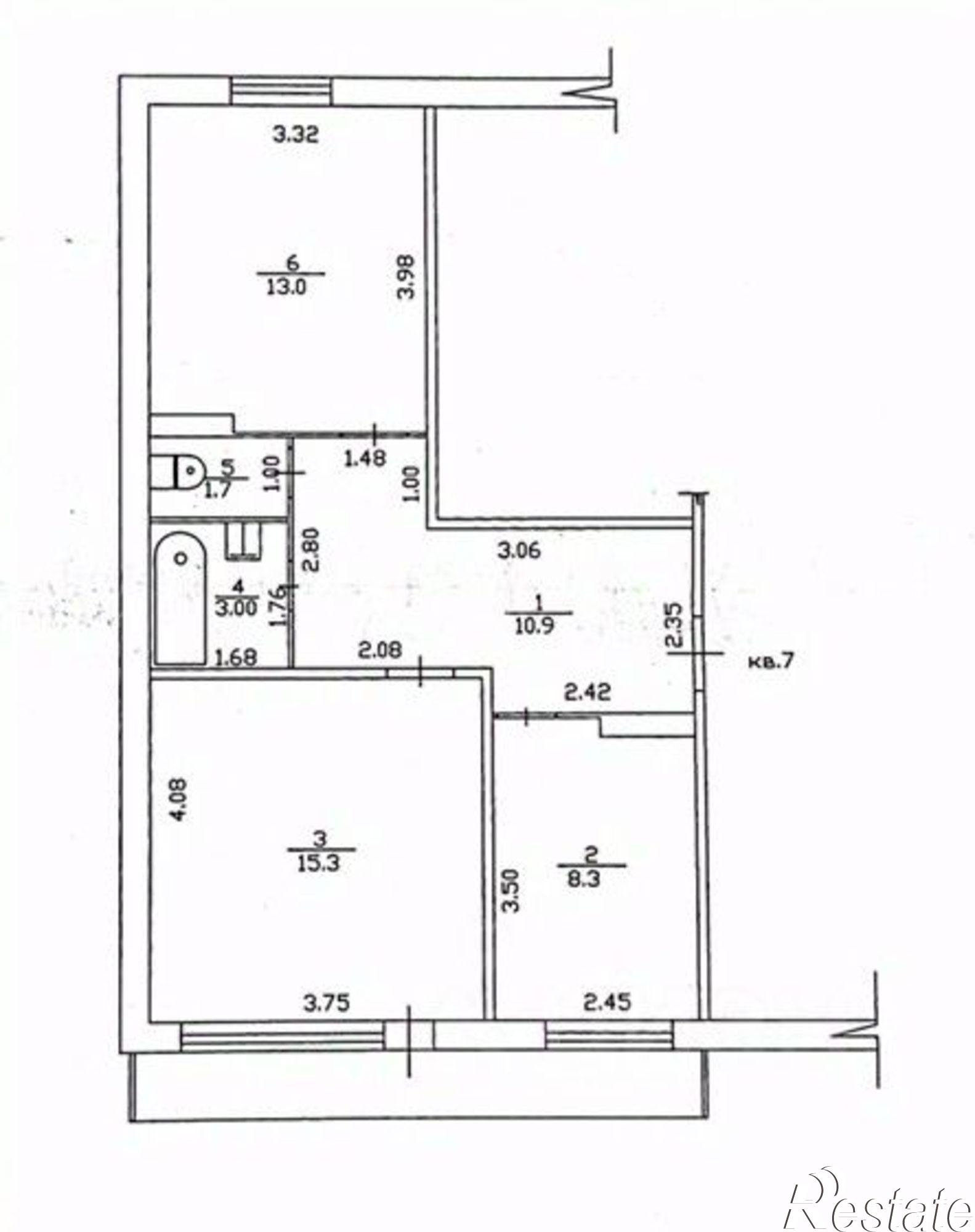 Купить квартиру за 4 300 000 рублей на Лесозаводск г., Королева ул., 4