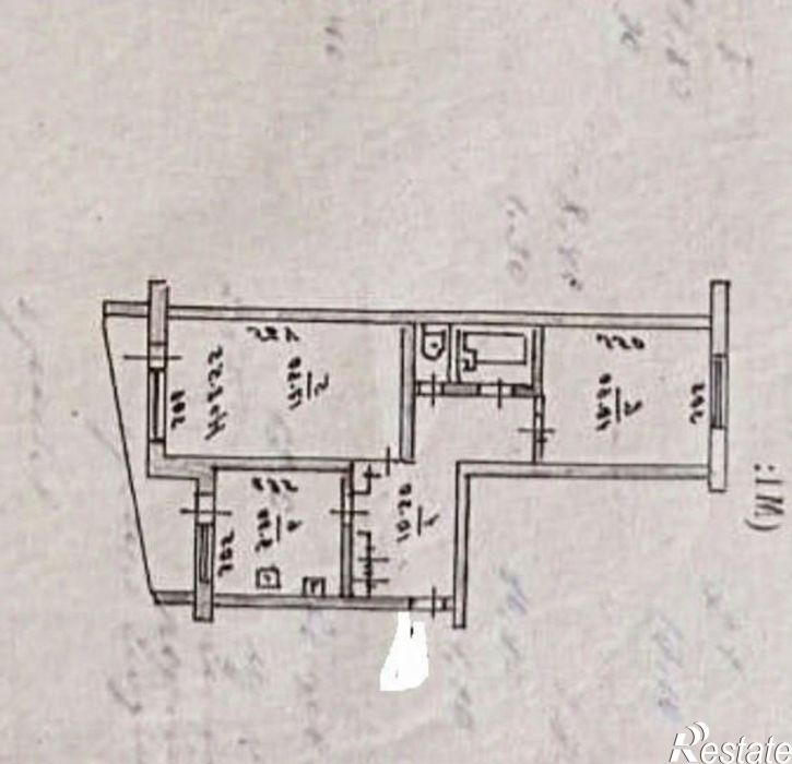 2-комн квартира улица Мира, 3,  д. 3