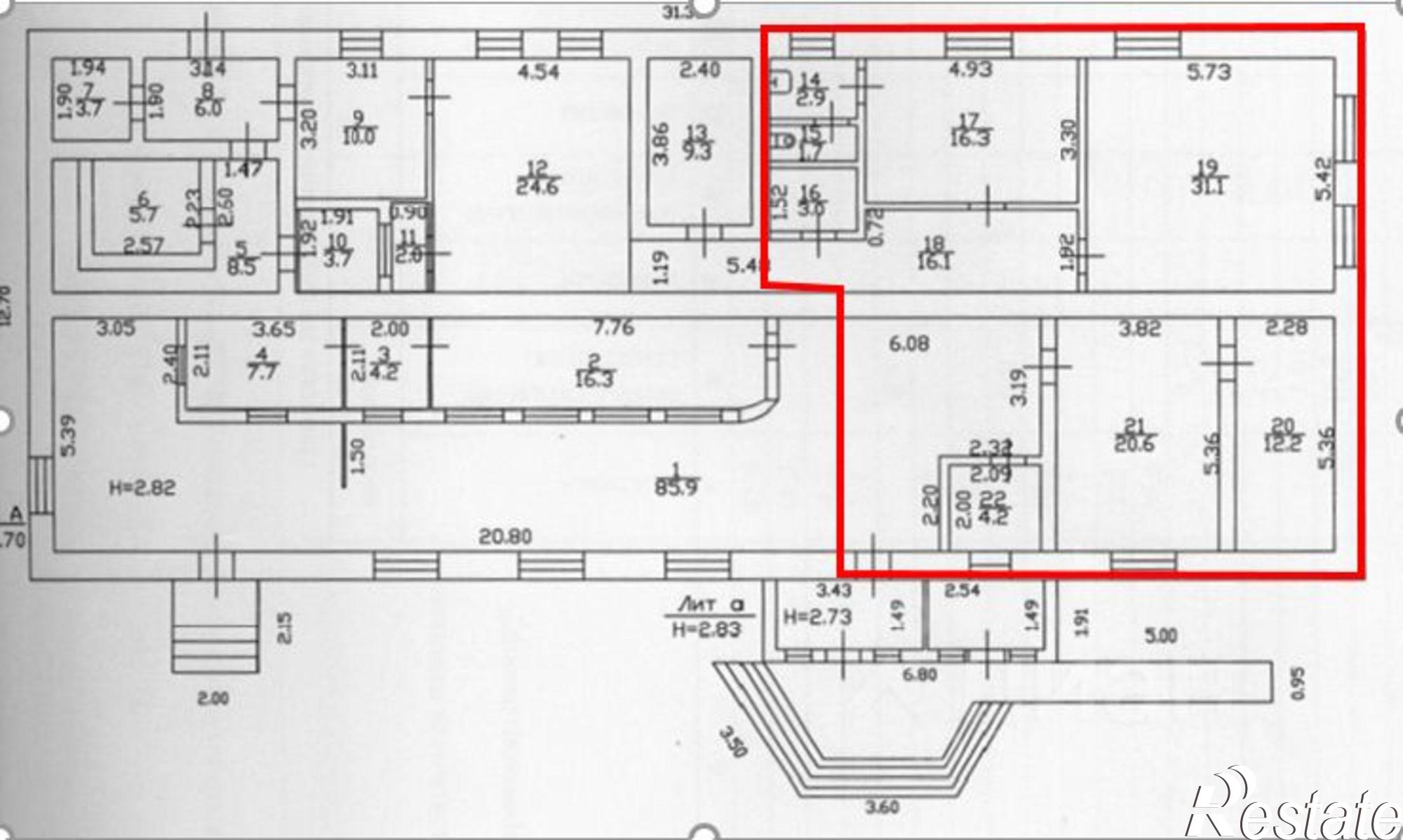 Купить офис, помещение под офис за 9 078 620 рублей на ул Ленинская, 11