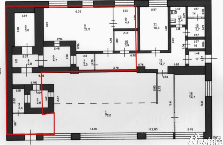Офис ул Ленинская, 86,  д. 86