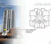 1-комн, 46кв м, этаж 5/22 ул Невельского, 5