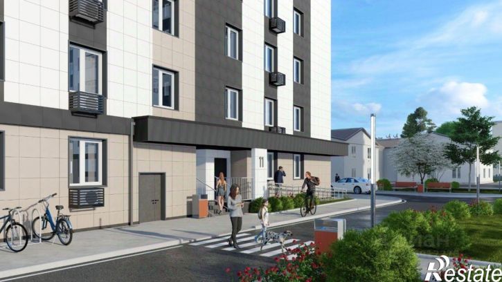 1-комн квартира в новом доме проспект Горького, 11,  д. 11