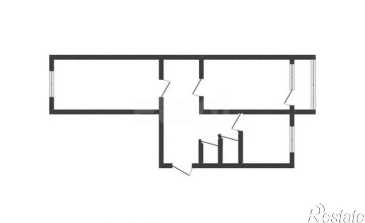 2-комн квартира ул Комарова, 10,  д. 10