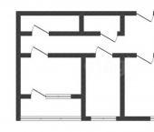 3-комн, 75кв м, этаж 2/5 ул Октябрьская, 59б