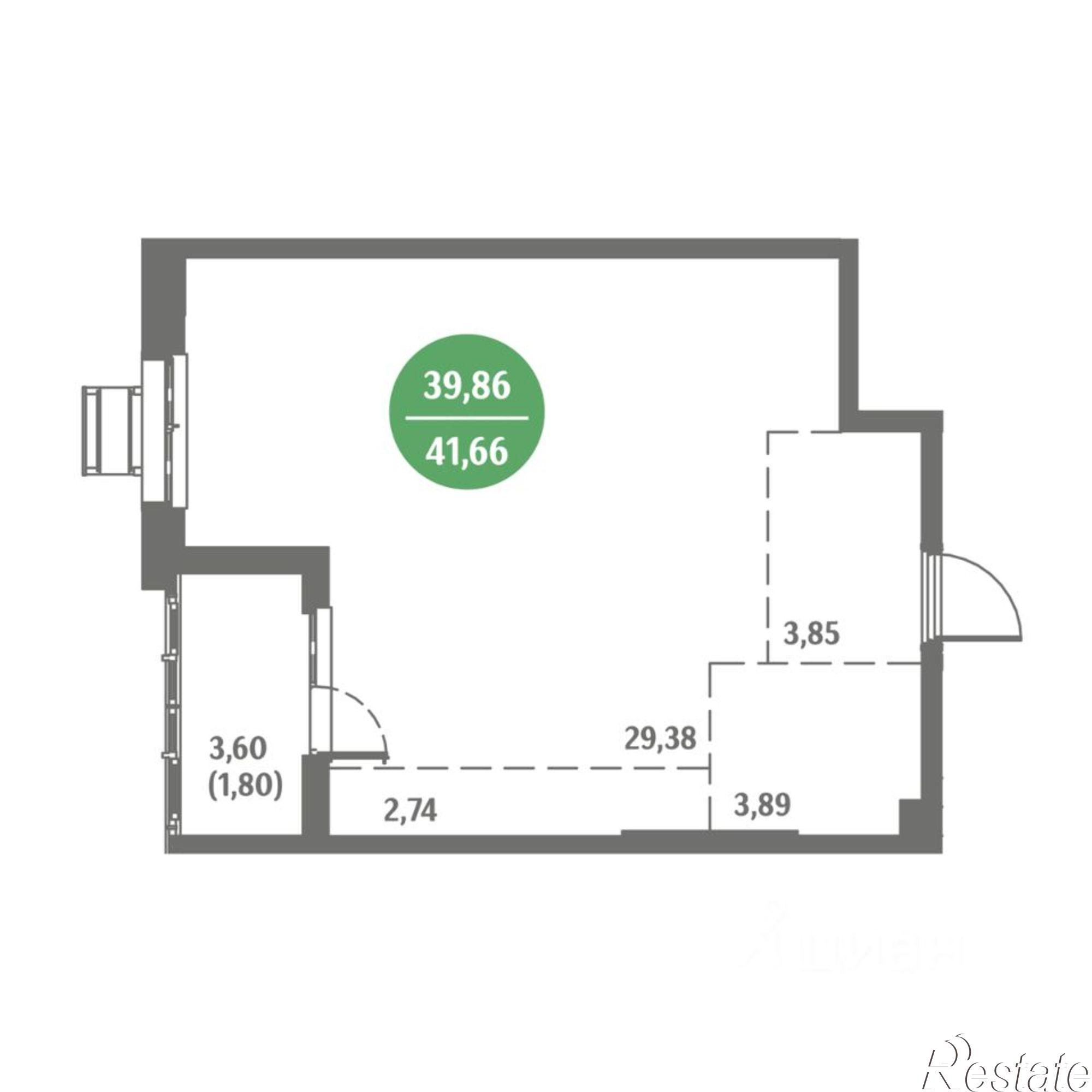 Купить квартиру за 7 643 320 рублей на Надеждинский район, Новый пгт