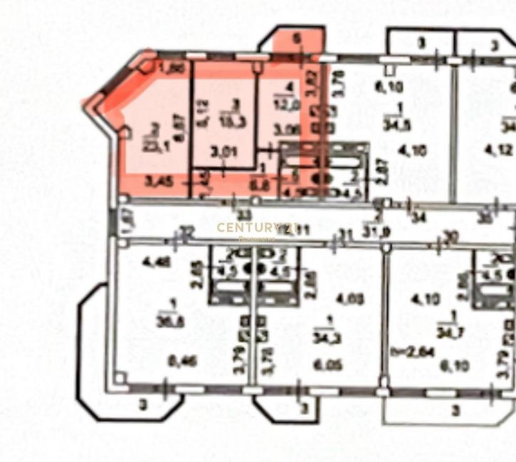 2-комн квартира Приморская, 6