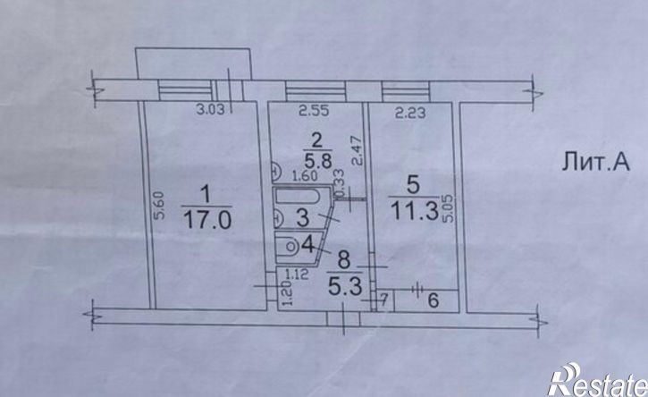 2-комн квартира улица Комарова, 15,  д. 15