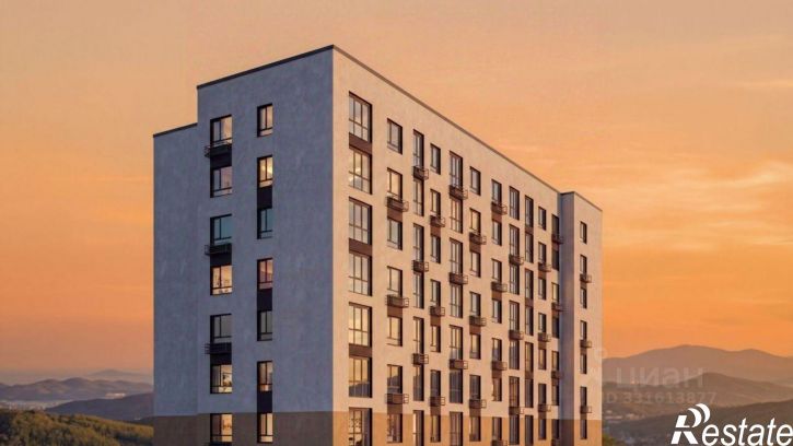 2-комн квартира в новом доме улица Соснина, 1-9,  д. 1-9