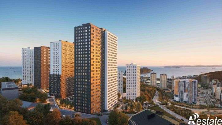 4-комн квартира в новом доме Владивосток, улица Борисенко