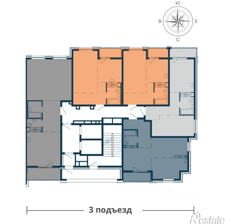 1-комн квартира в новом доме Находка, Северный проспект