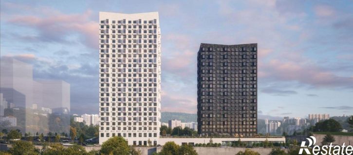 1-комн квартира в новом доме Владивосток, ЖК Снежный Парк, 3