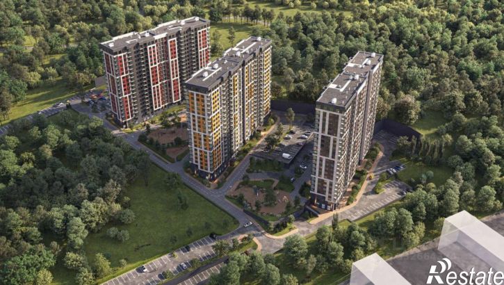 1-комн квартира в новом доме Владивосток, улица Расула Гамзатова
