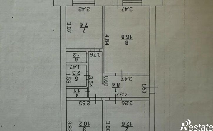 3-комн квартира ул 3-я площадка, 215,  д. 215