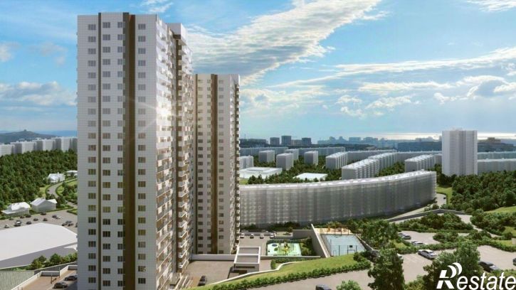 1-комн квартира в новом доме Владивосток, улица Ладыгина