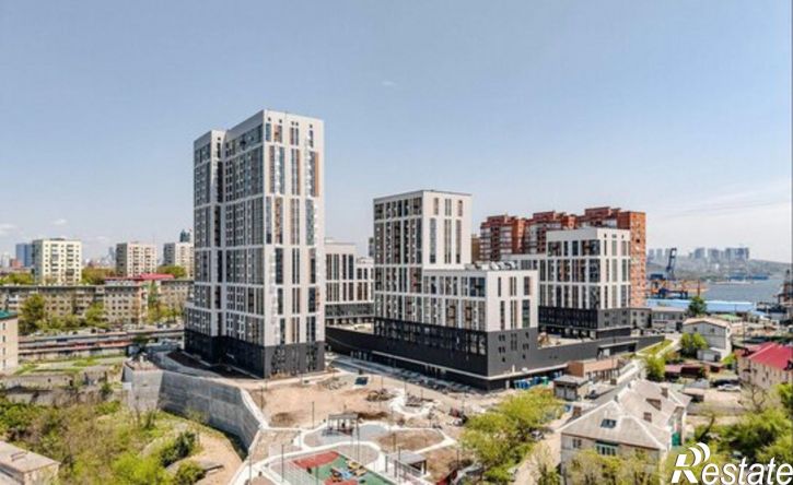 1-комн квартира Владивосток, микрорайон Эгершельд, ЖК Амурский