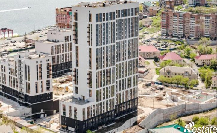1-комн квартира Владивосток, микрорайон Эгершельд, ЖК Амурский